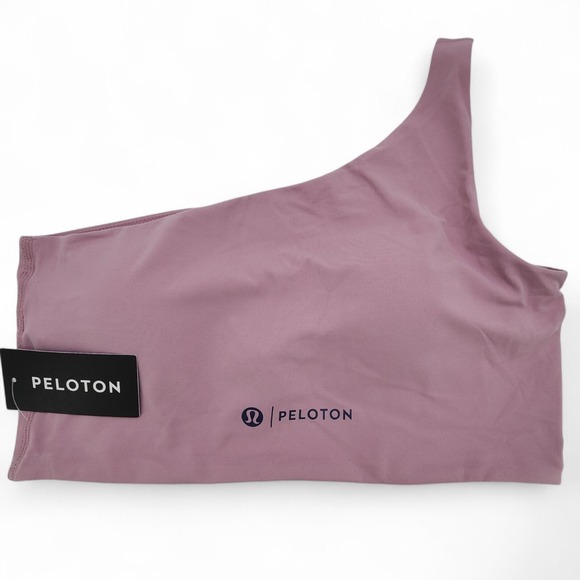 Lululemon x Peloton Bend This One Shoulder Sports Bra L/XL Light Support NEW - Picture 2 of 10